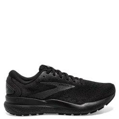 Running*Brooks Men's , Ghost 16 Running Shoe - Extra Wide Width Black/Black