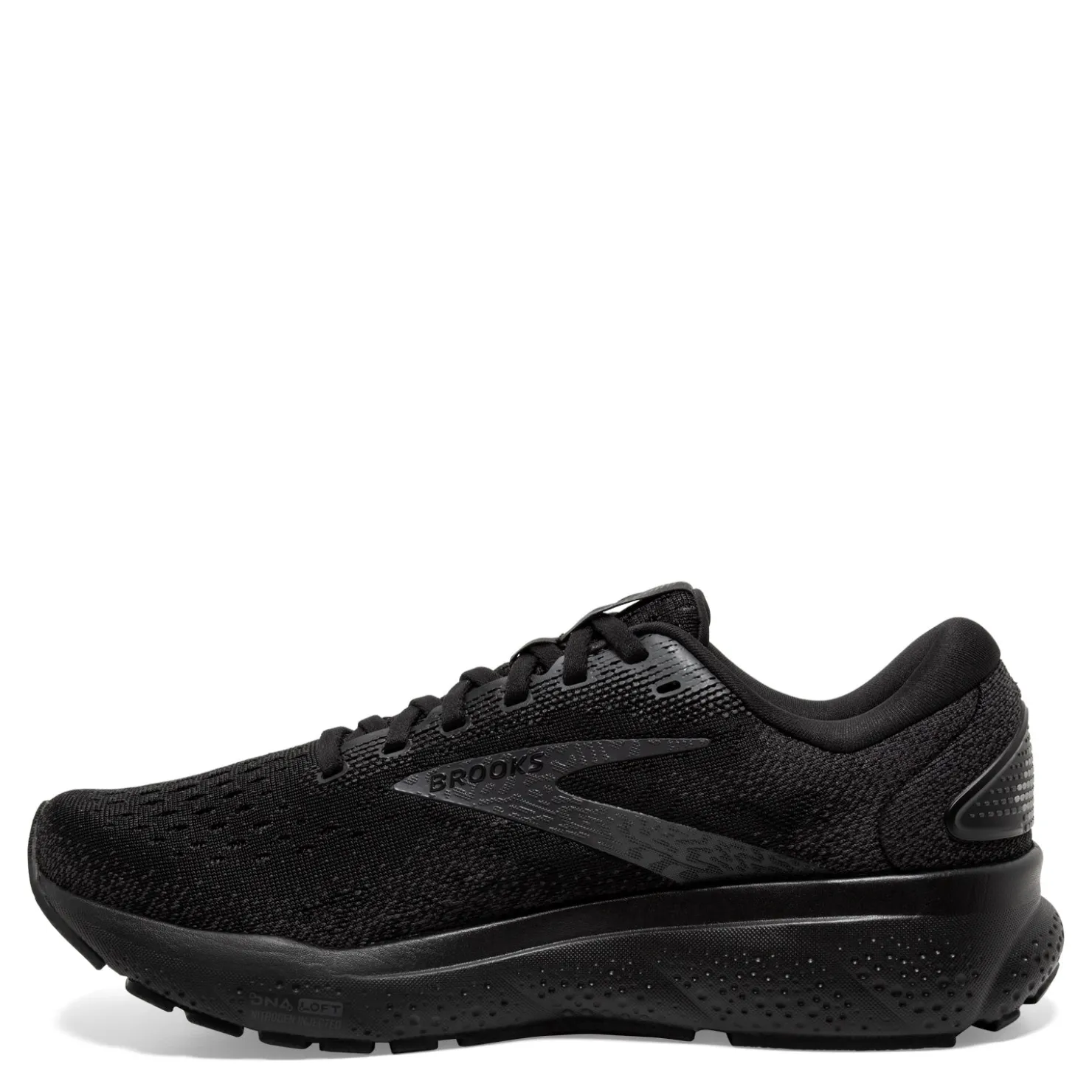 Running*Brooks Men's , Ghost 16 Running Shoe - Extra Wide Width Black/Black
