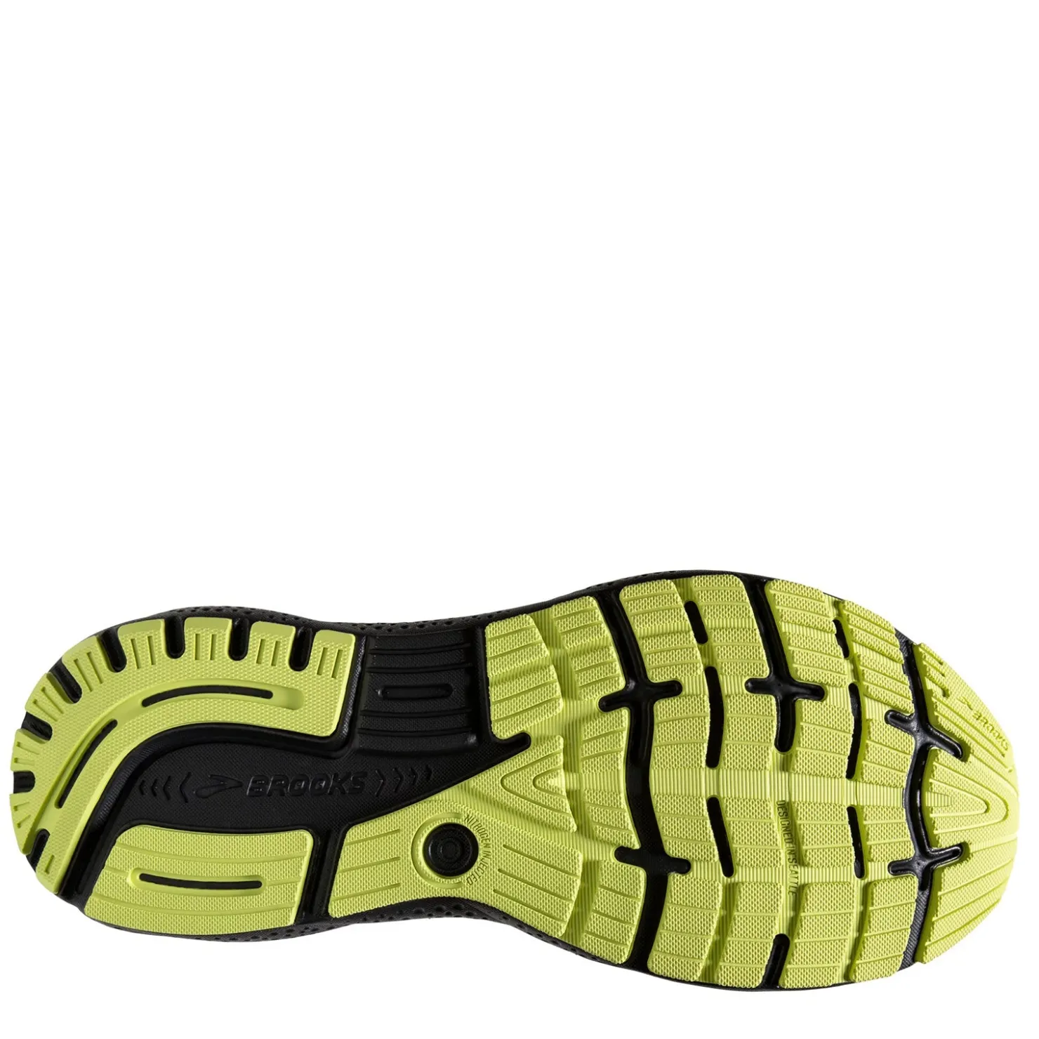 Running*Brooks Men's , Ghost 16 Running Shoe - Extra Wide Width Primer/Grey/Lime