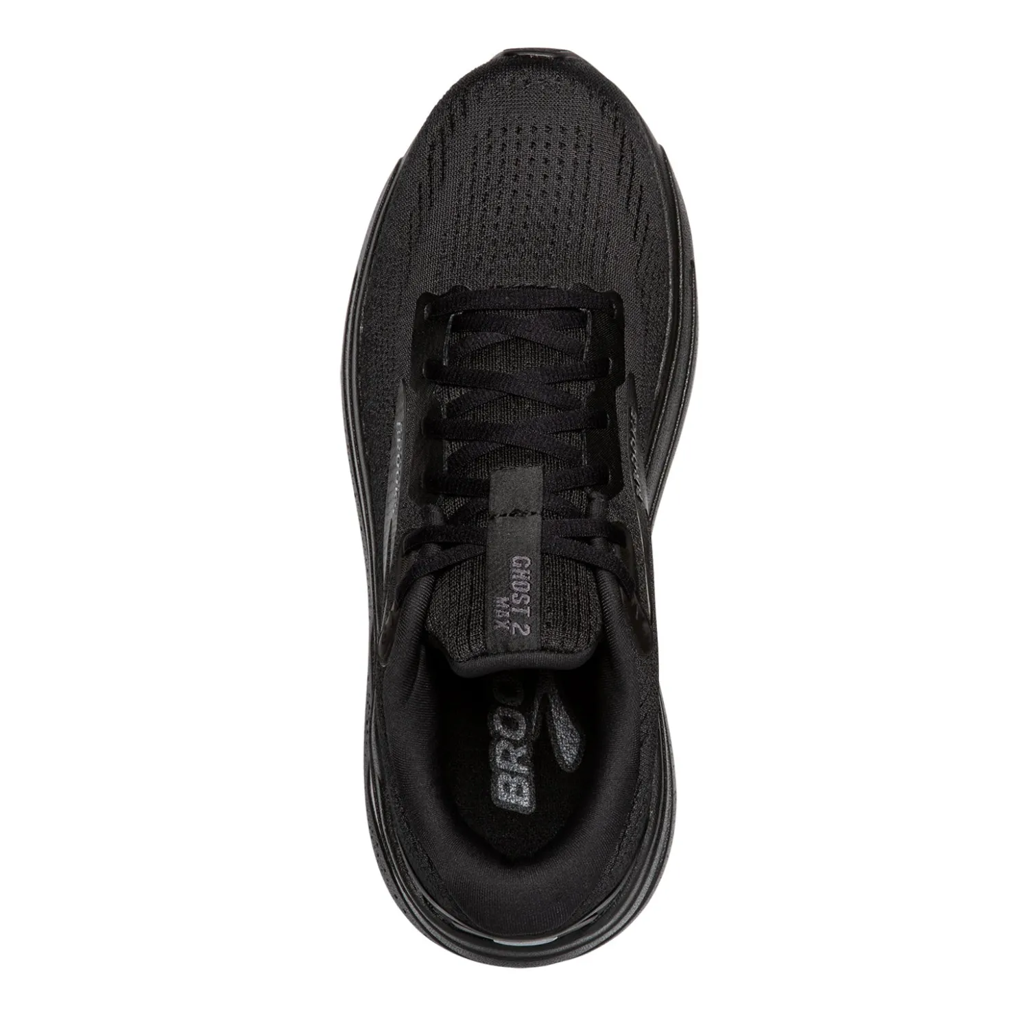 Sneakers & Athletics*Brooks Men's , Ghost Max 2 Running Shoe - Wide Width Black/Black/Ebony