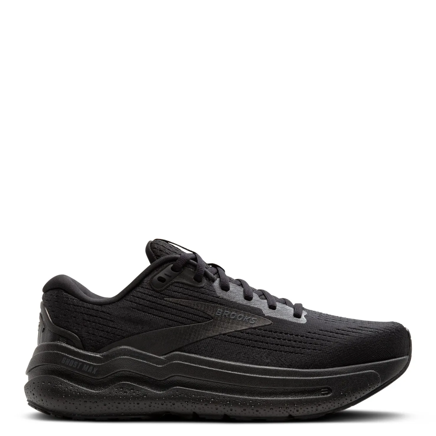 Sneakers & Athletics*Brooks Men's , Ghost Max 2 Running Shoe - Extra Wide Width Black/Black/Ebony
