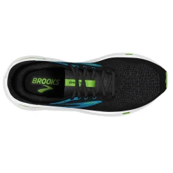 Running*Brooks Men's , Ghost Max Running Shoe - Wide Width Black/Blue