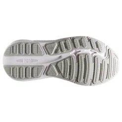 Sneakers & Athletics*Brooks Men's , Ghost Max Running Shoe - Wide Width White/Oyster/Metallic Silver