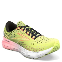 Sneakers & Athletics*Brooks Men's , Glycerin 20 Running Shoe Lime/Red/Ebony
