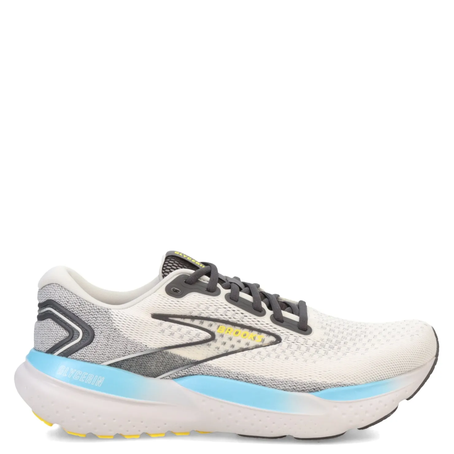 Running*Brooks Men's , Glycerin 21 Running Shoe Coconut/Forged Iron/Yellow