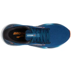 Sneakers & Athletics*Brooks Men's , Glycerin 21 Running Shoe Blue Opal/Black/Nasturtium