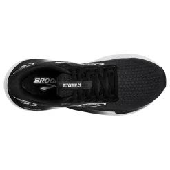 Running*Brooks Men's , Glycerin 21 Running Shoe - Wide Width Black Grey White