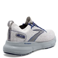Sneakers & Athletics*Brooks Men's , Glycerin 20 Stealth Fit Running Shoe Oyster/Blue