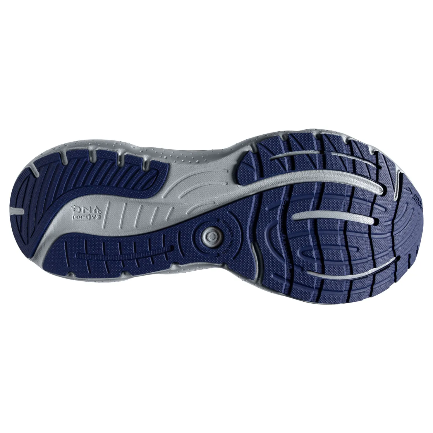 Sneakers & Athletics*Brooks Men's , Glycerin 20 Stealth Fit Running Shoe Oyster/Blue