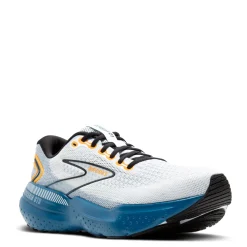 Running*Brooks Men's , Glycerin GTS 21 Running Shoe White/Sapphire/Orange