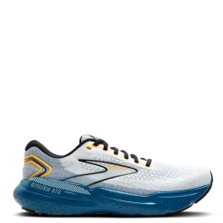 Running*Brooks Men's , Glycerin GTS 21 Running Shoe White/Sapphire/Orange