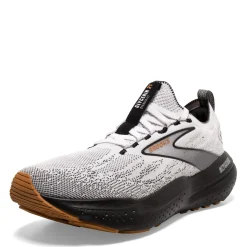 Running*Brooks Men's , Glycerin Stealthfit 21 Running Shoe White/Grey/Black