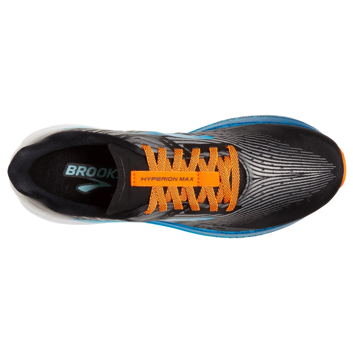 Sneakers & Athletics*Brooks Men's , Hyperion Max Running Shoe Black/Grey/Orange