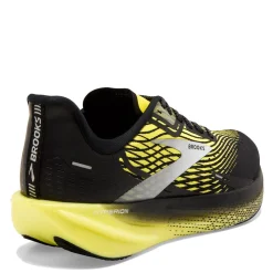 Running*Brooks Men's , Hyperion Max Running Shoe Black/Yellow/White