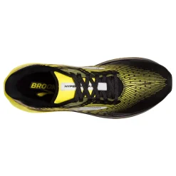 Running*Brooks Men's , Hyperion Max Running Shoe Black/Yellow/White
