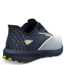 Running*Brooks Men's , Launch 10 Running Shoe Blue/Yellow