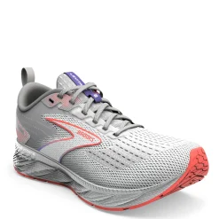 Running*Brooks Men's , Levitate 6 Running Shoe Grey/Orange/Purple