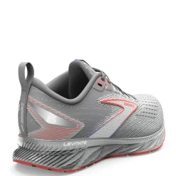 Running*Brooks Men's , Levitate 6 Running Shoe Grey/Orange/Purple