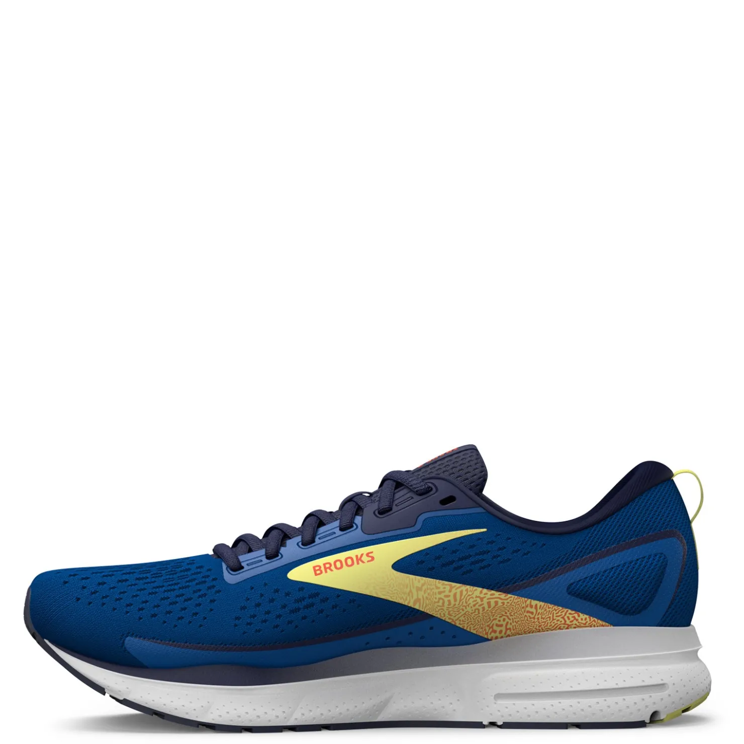 Running*Brooks Men's , Trace 3 Running Shoe Blue/Peacoat/Yellow
