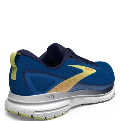 Running*Brooks Men's , Trace 3 Running Shoe Blue/Peacoat/Yellow