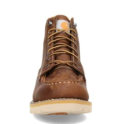 Boots*Carhartt Men's , 6 Inch Waterproof Wedge Work Boot Brown