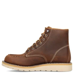 Boots*Carhartt Men's , 6 Inch Waterproof Wedge Work Boot Brown