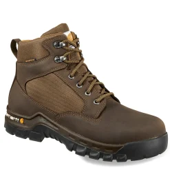 Work & Safety*Carhartt Men's , Rugged Flex WP 6in Soft Toe Work Boot Brown