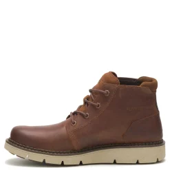 Boots*Caterpillar Men's , Covert Mid WP Work Boot Brown