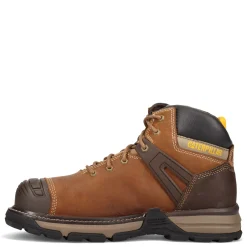 Boots*Caterpillar Men's , Excavator Superlite Waterproof Soft Toe Work Boot Dark Beige