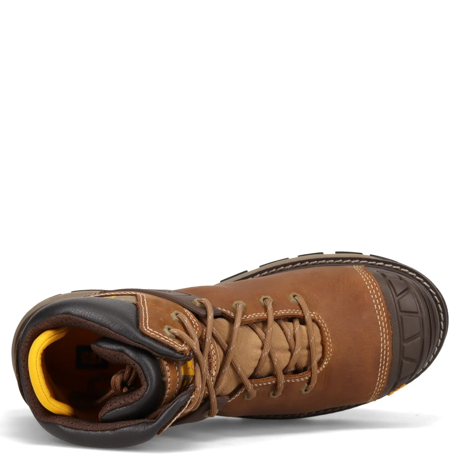 Boots*Caterpillar Men's , Excavator Superlite Waterproof Soft Toe Work Boot Dark Beige