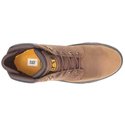 Work & Safety*Caterpillar Men's , Exposition Hiker 6in Soft Toe Work Boot Brown