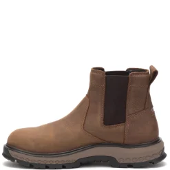 Work & Safety*Caterpillar Men's , Exposition Chelsea Alloy Toe Work Boot Brown