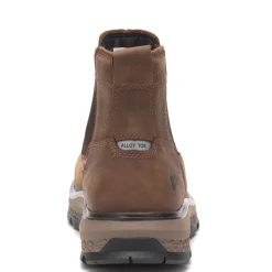 Work & Safety*Caterpillar Men's , Exposition Chelsea Alloy Toe Work Boot Brown