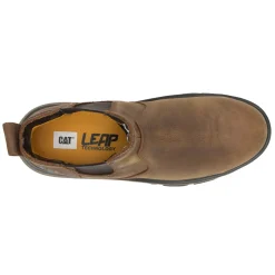 Work & Safety*Caterpillar Men's , Exposition Chelsea Alloy Toe Work Boot Brown
