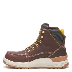 Work & Safety*Caterpillar Men's , Impact Waterproof Comp Toe Work Boot Friar Brown