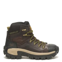 Boots*Caterpillar Men's , Invader Hiker Waterproof Comp Toe Work Boot Coffee Bean