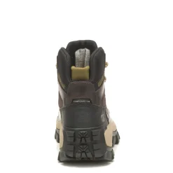 Boots*Caterpillar Men's , Invader Hiker Waterproof Comp Toe Work Boot Coffee Bean