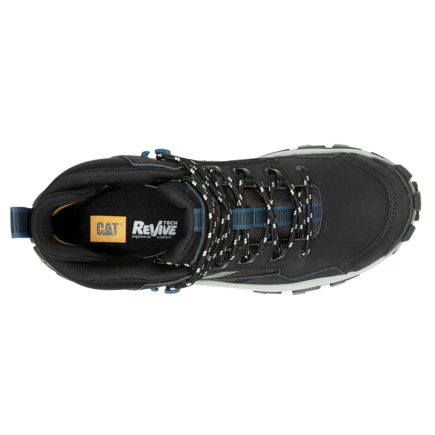 Boots*Caterpillar Men's , Invader Mid Vent Comp Toe Work Boot Black