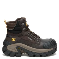 Work & Safety*Caterpillar Men's , Invader Max Waterproof Comp Toe Work Boot Coffee Bean