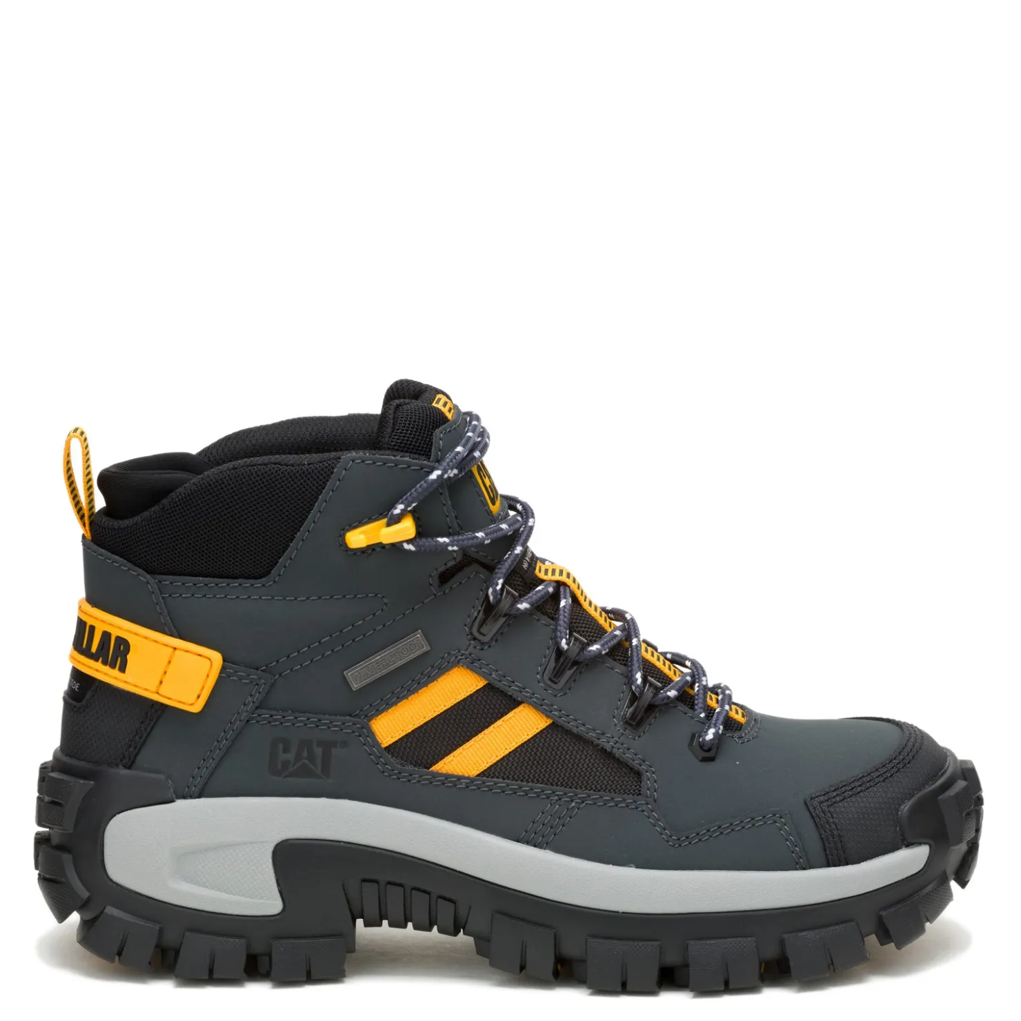 Work & Safety*Caterpillar Men's , Invader Mid Vent Comp Toe Work Boot Dark Shadows