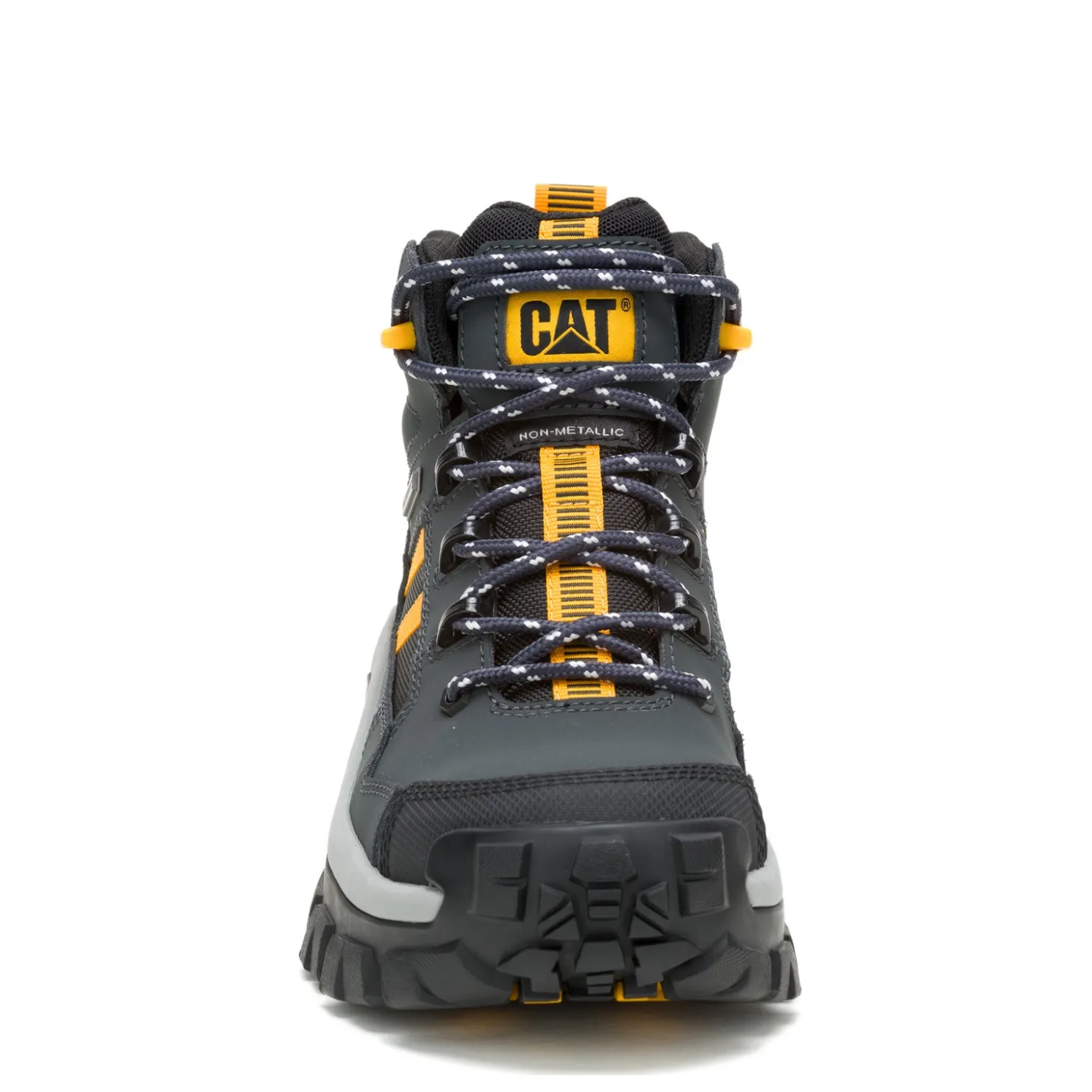 Work & Safety*Caterpillar Men's , Invader Mid Vent Comp Toe Work Boot Dark Shadows