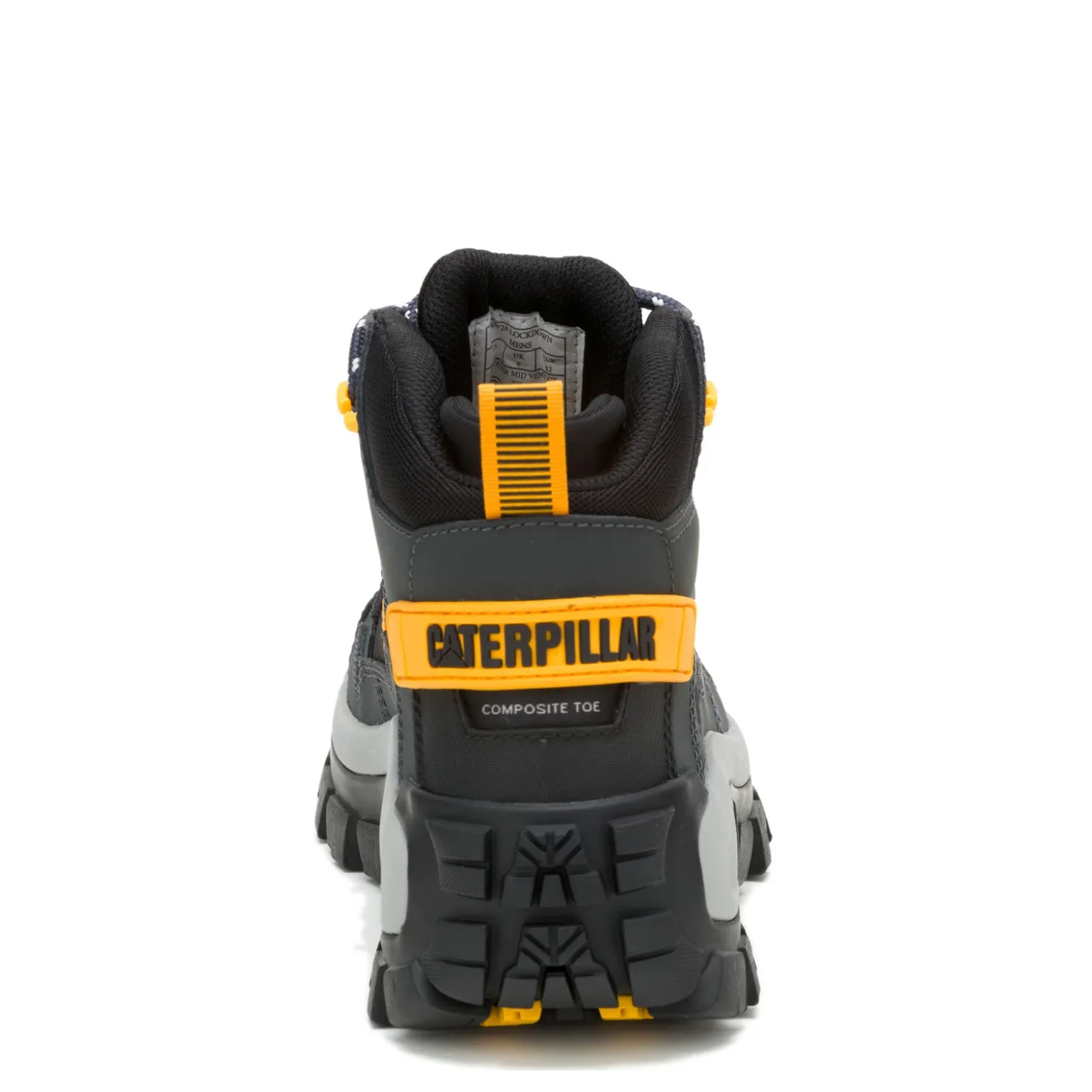 Work & Safety*Caterpillar Men's , Invader Mid Vent Comp Toe Work Boot Dark Shadows