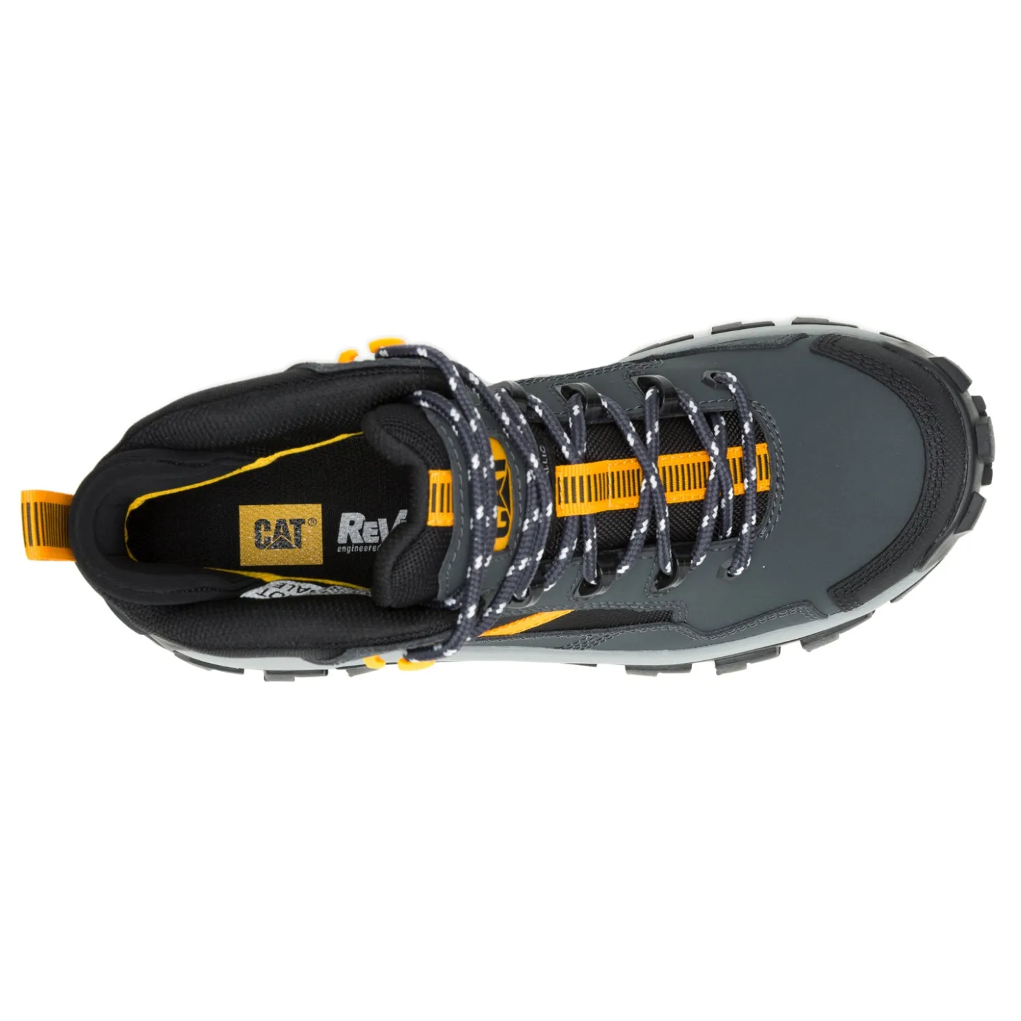 Work & Safety*Caterpillar Men's , Invader Mid Vent Comp Toe Work Boot Dark Shadows