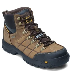 Boots*Caterpillar Men's , Threshold Waterproof Work Boot Brown