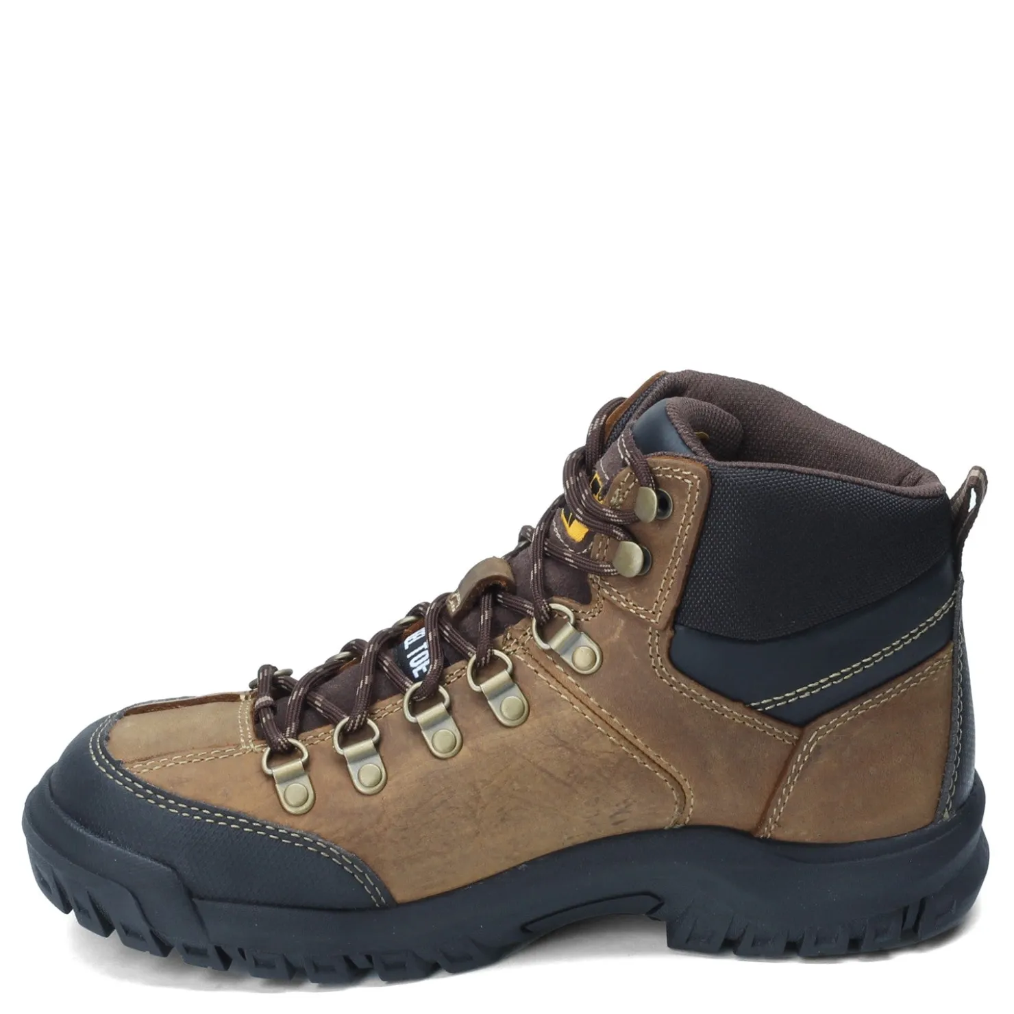 Boots*Caterpillar Men's , Threshold Waterproof Work Boot Brown