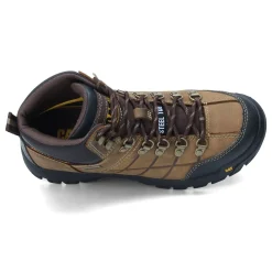 Boots*Caterpillar Men's , Threshold Waterproof Work Boot Brown