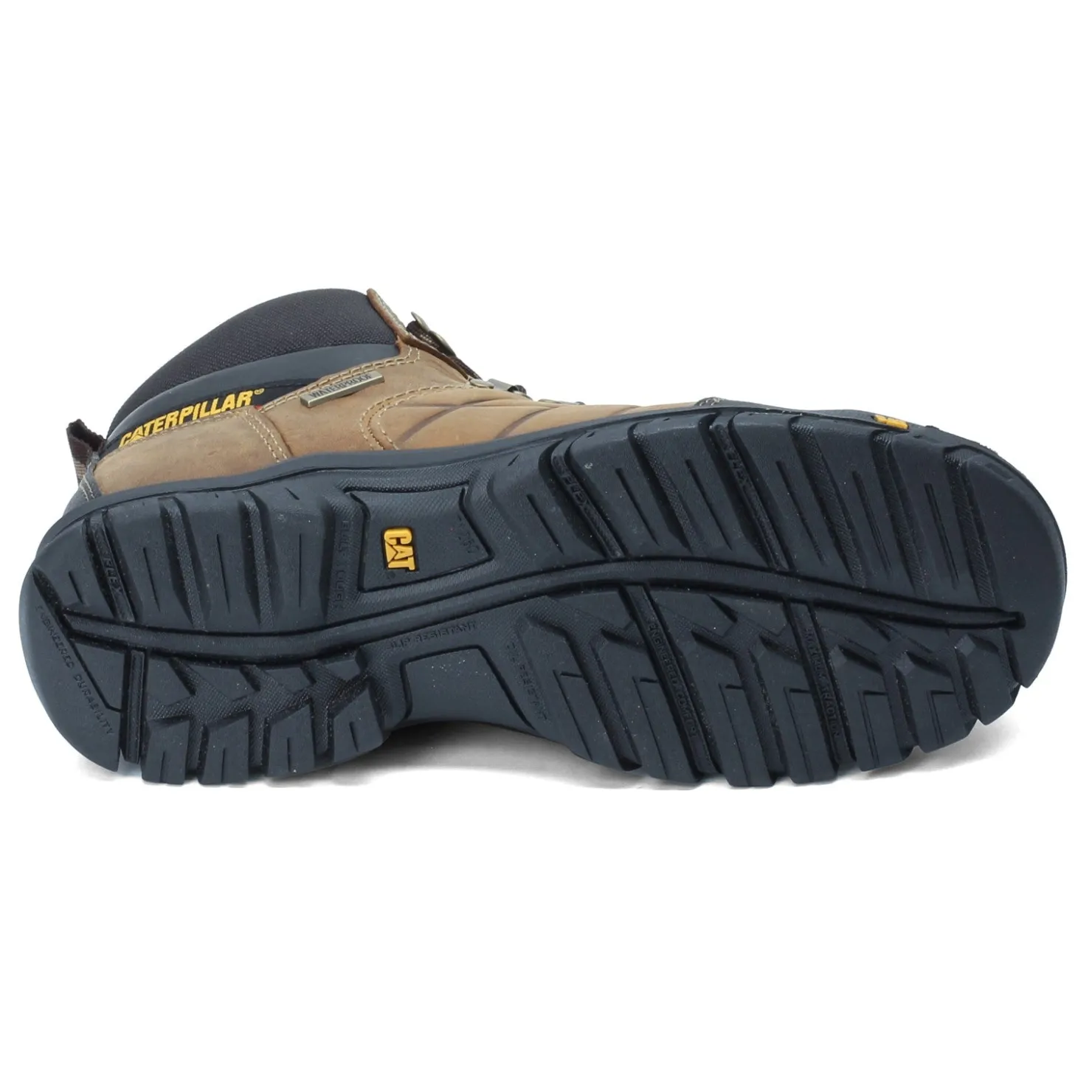 Boots*Caterpillar Men's , Threshold Waterproof Work Boot Brown