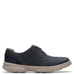 Oxfords*Clarks Men's , Bradley Plain Oxford Navy Nubuck