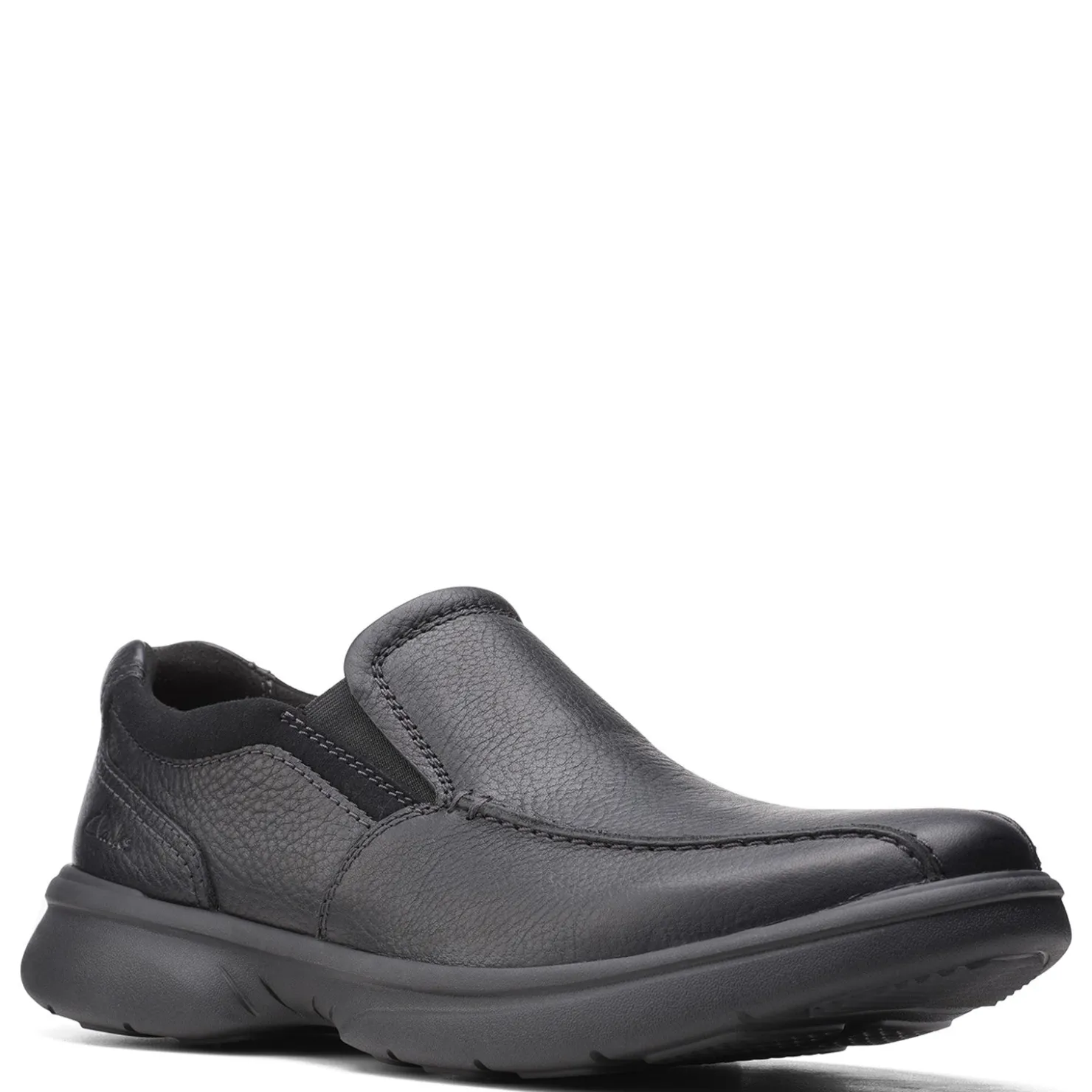Dress*Clarks Men's , Bradley Step Slip-On Black