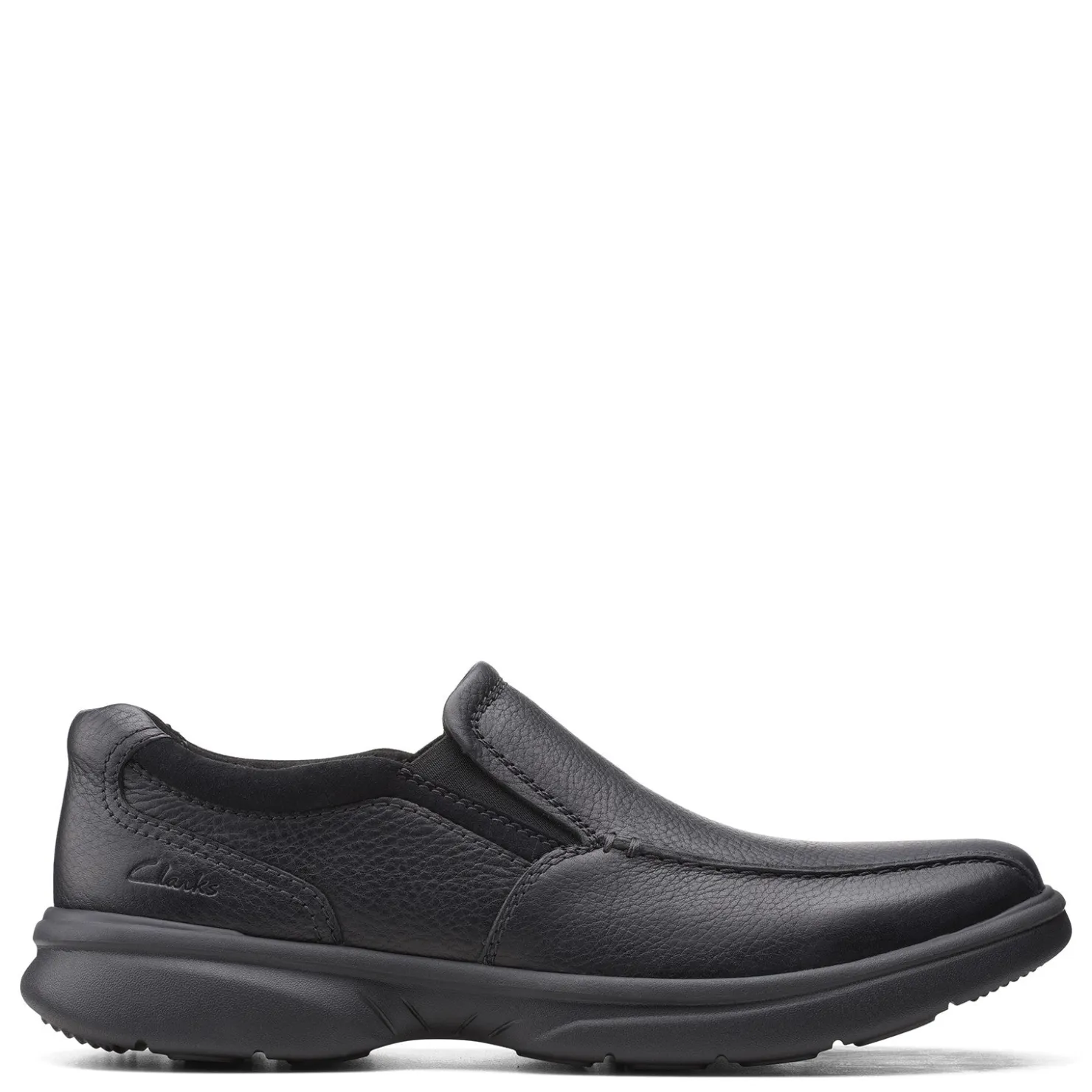Dress*Clarks Men's , Bradley Step Slip-On Black
